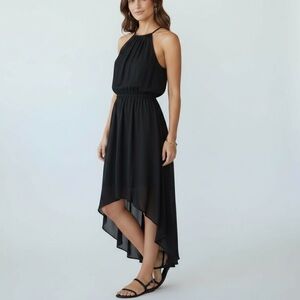 ~  Vintage Xhilaration Black High Low Small S